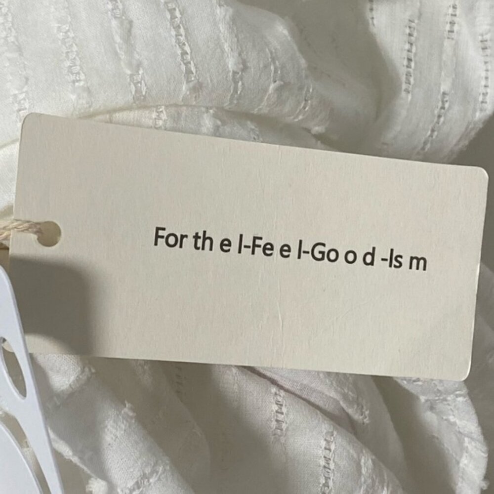 Commense White Strappy Maxi Dress NWT size L - Picture 7 of 8